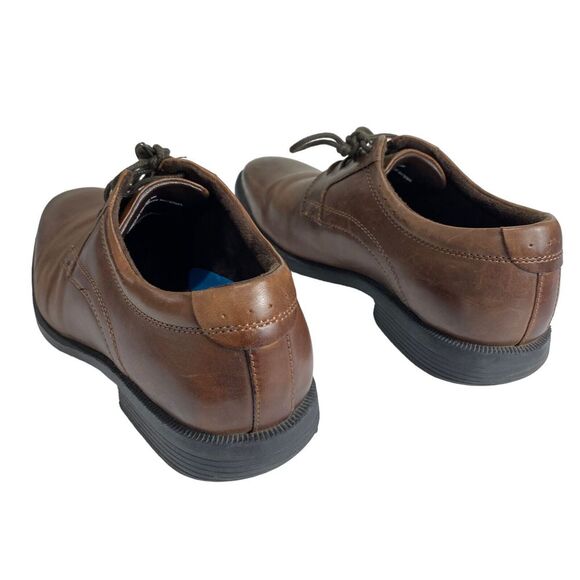 Nunn Bush Devine Plain Toe Oxford Leather Gel Comfort  84723 Men Size 8 - Picture 10 of 16